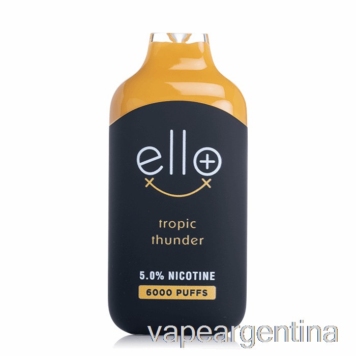 Blvk Ello Plus 6000 Vape Desechable Tropic Thunder Ice Argentina